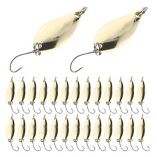 30 Pcs Horse Mouth Sequins Fish Bait Spoon Fishing Lure Parts Supplies