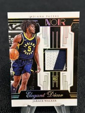 🖤 2023-24 Panini NOIR Jarace Walker Elegant Décor 18/25 🏀 Rookie SSP Patch!