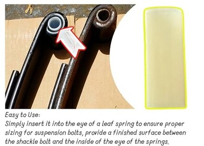 (^^)品 Trailer Equalizer Bushings 16-Pack Heavy Duty Nylon Trailer Leaf