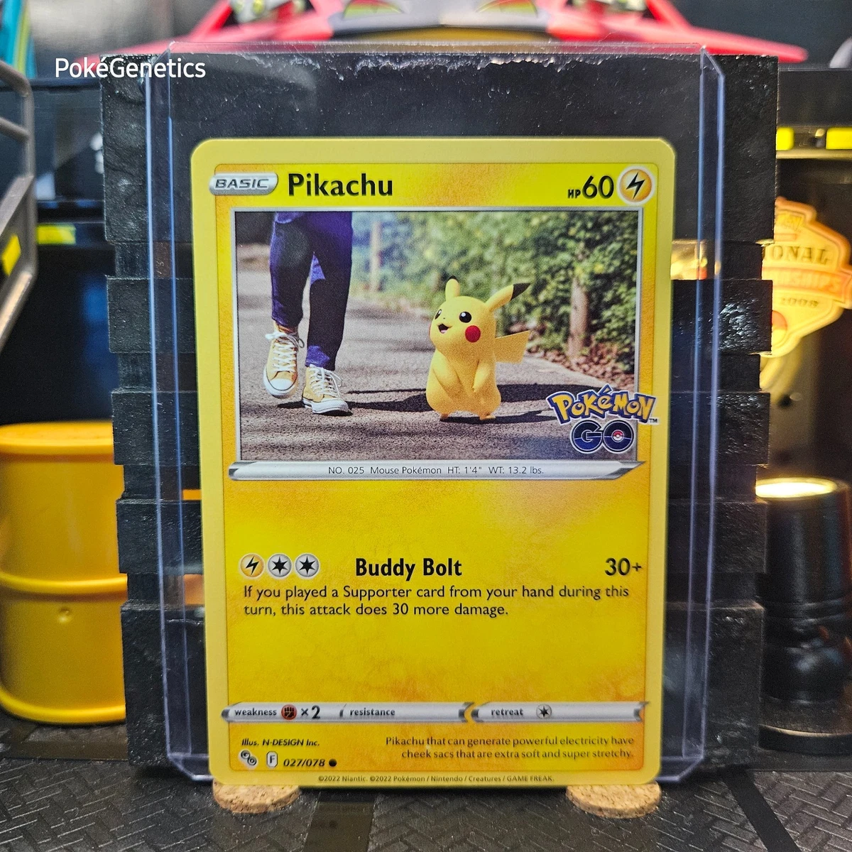 Pikachu 027/078 Pokémon GO for sale | eBay
