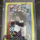 2025 Topps Chrome - Caleb Williams #52 Lime Green X-fractor Chicago Bears