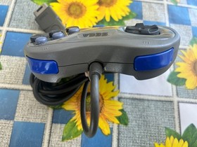 OEM Sega Saturn Controller Gray HSS-0101 TESTED US Seller + Virtual Fighter 2
