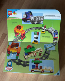 LEGO DUPLO ~ 2005 THOMAS AND FRIENDS THOMAS ~ LOAD AND CARRY TRAIN SET 5554 ~NEW