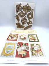 Anna Griffin Baubles Branches Dies Christmas Ornament 9pc AG1543 NEW