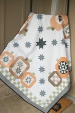 PUMPKIN  SQUARE LANE  Quilt Pattern  Moda