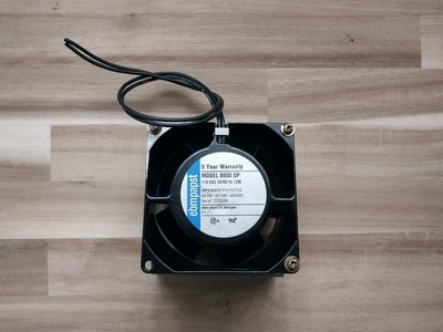 Ebmpapst 8500 DP  115 VAC 12W Axial Fan With Mounting Bracket Lightly Used
