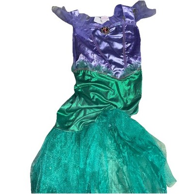 Disney Princess Costume: Little Mermaid Ariel Purple & Green Dress Small 4-6 NWT | eBay Disney Princess Costume: Little Mermaid Ariel Purple & Green Dress Small 4-6 NWT | eBay