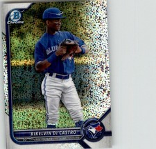 Rikelvin De Castro 2022 Bowman Propsect Mini Diamond Chrome Refractor #BCP-25