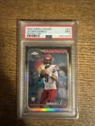 2024 TOPPS CHROME #201 JAYDEN DANIELS REFRACTOR PSA 9 ROOKIE RC
