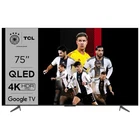TCL 75C643 - QLED TV - mit modernem Design - 75 Zoll - 4K - silber