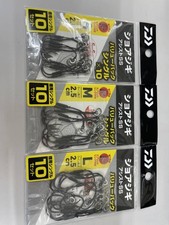 Daiwa Shore Jig Assist SS alue Pack Single S, M, L. Set of 3. For Rockfish,