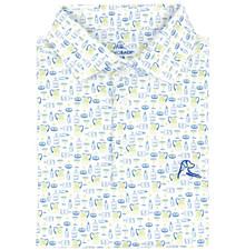 Rhoback the Margarita Men'S Short Sleeve Performance Polo