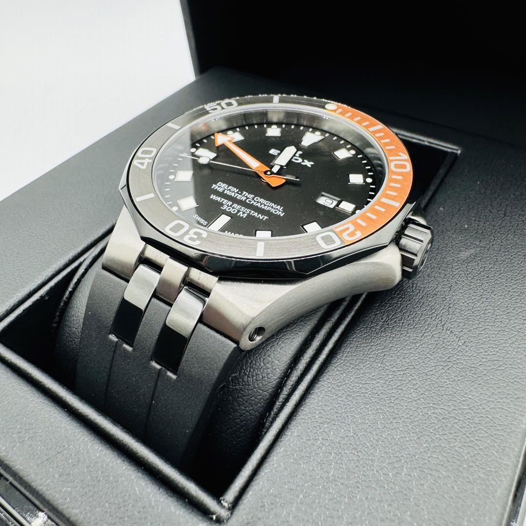 EDOX エドックス デルフィン 腕時計 ダイバーズウォッチ メンズ 53015