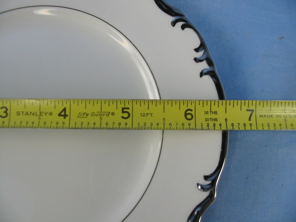 Mikasa Marlboro China Set of 8 Bread Plates 6.5/9267 Pattern Made in Japan