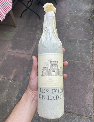 Les Forts de Latour Pauillac 1981 750 ml Flasche
