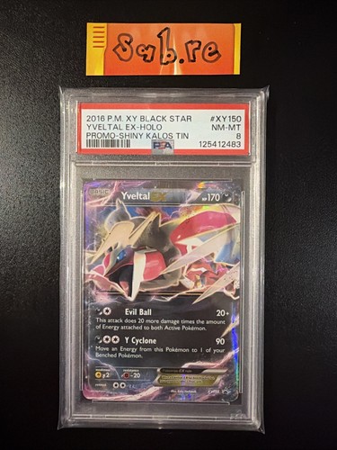 Yveltal-EX graded PSA 8 for sale on eBay