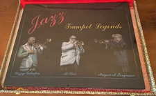 Maynard Ferguson Al Hurt Dizzy Gillespie Jazz Trumpet Legends Plaque Rare
