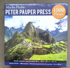 Machu Picchu 1000 Piece JigSaw Puzzle New Sealed - 20 by 28 inch Peter Pauper