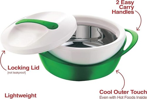 Pinnacle Thermoware Large Insulated Casserole Dish with Lid 3.6 Qt. Elegant Hot - Picture 10 of 19
