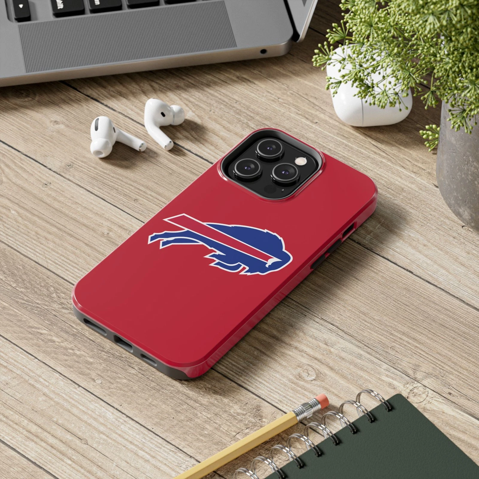 Buffalo Bills Red Tough Phone Case for iPhone