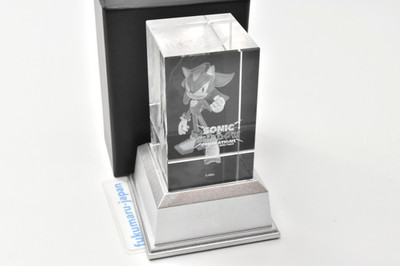 Sonic × Shadow Generations Shadow 3D Crystal Figur SEGA 2024 Sonic the Hedgehog
