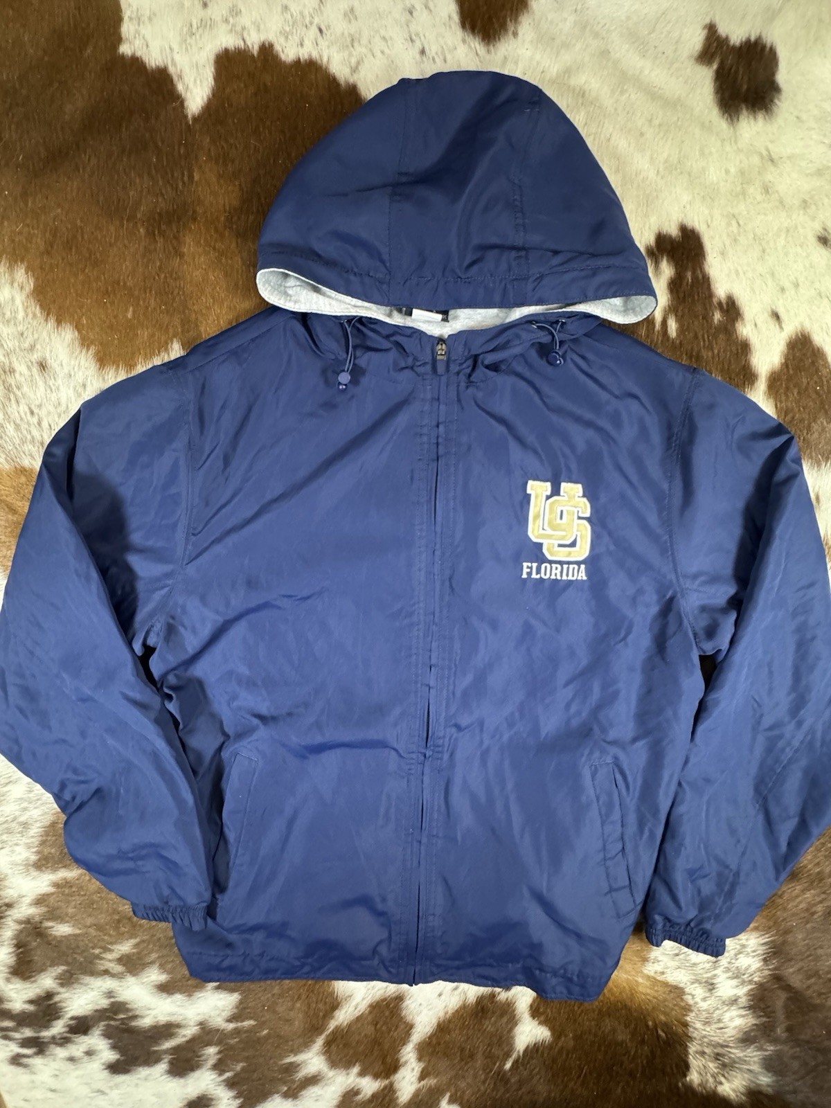 Universal Studios Florida Windbreaker Jacket Navy… - image 1