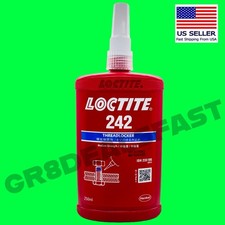 Loctite 242 Threadlocker Adhesive Blue 250ml Medium Strength Nut   NOT EXPIRED  