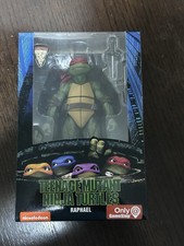 TMNT Movie Raphael NECA GameStop Exclusive Figure New in Box Wear