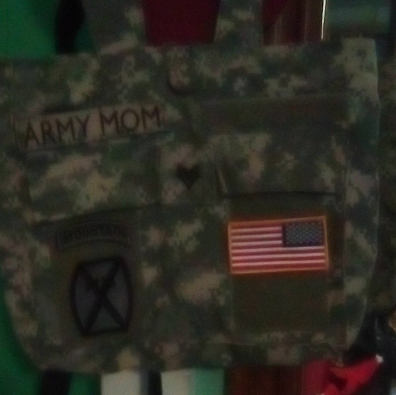Camo Army diaper travel bag custom handmade personalized for you