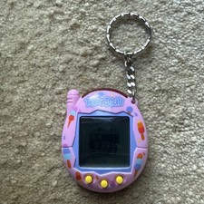 Pink Tamagotchi Connection V3 Featuring Ice Cream And Popsicle Pattern 2004/2005