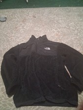 The North Face Sweater Youth Large Black Long Sleeve Denali Fleece Boys