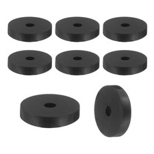 12Pcs Thick Rubber Spacer 1-3/16 Inch OD x 1/4 Inch ID x 1/4 Inch Thickness