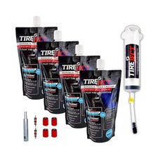TireJect Off-Road Tubeless Tire Sealant Kit: Fix a Flat Tire Prevent Flat T...