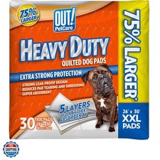 Petcare Puppy Pads XXL, Heavy Duty, Leak Proof Pee Pads for Dogs, Potty Train...