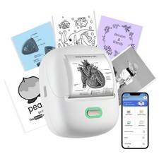 ORGSTA Sticker Printer Mini Printer S002 PrintPods Bluetooth Portable Sticker...