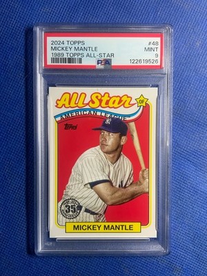 2024 Topps Series 2 - 1989 Topps Baseball All-Stars Mickey Mantle
