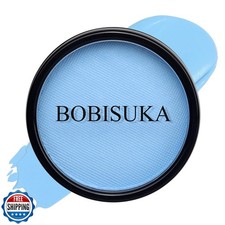 BOBISUKA Light Blue Face Body Paint, Water-Based Face Painting Kit and Body P
