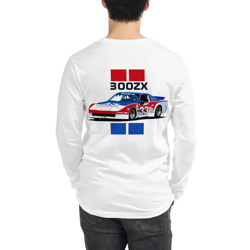 Paul Newman 300ZX Retro Race Car Unisex Long Sleeve Tee | eBay