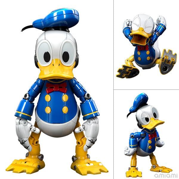 BLITZWAY Carbotix Disney Donald Duck Robot LED Action Figure