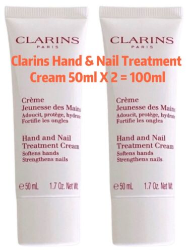 Clarins Hand & Nail Treatment Cream 50ml X 2 = 100ml - Picture 1 of 1