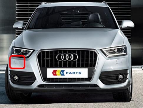Audi Q3 Front Bumper Headlight Washer Cover Right 8U0955276 2015  