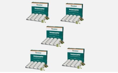 Himalaya Immusante 20 Tablets x5 | Exp 03/2026 | Herbal Immune Boost |