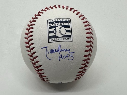 Randy Johnson Autographed Rawlings HOF Baseball Diamondbacks Mariners w HOF 15