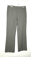 EUC Kasper Separates Petite Lined Dress Pants Sz 6P Lt Gray