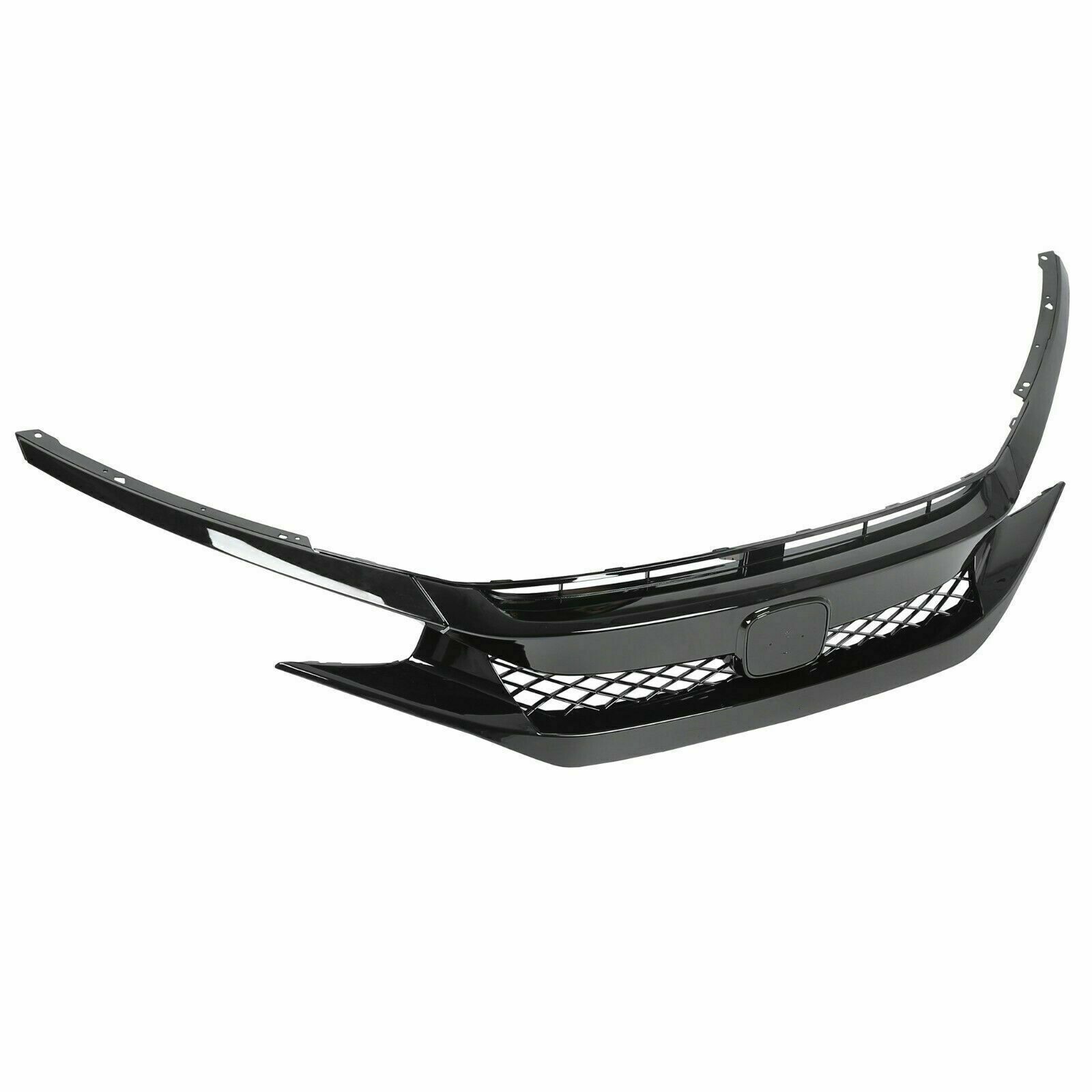 Fit 2019-2021 19-21 Honda Civic sport Type R T-R Style Front Grille ABS Gloss