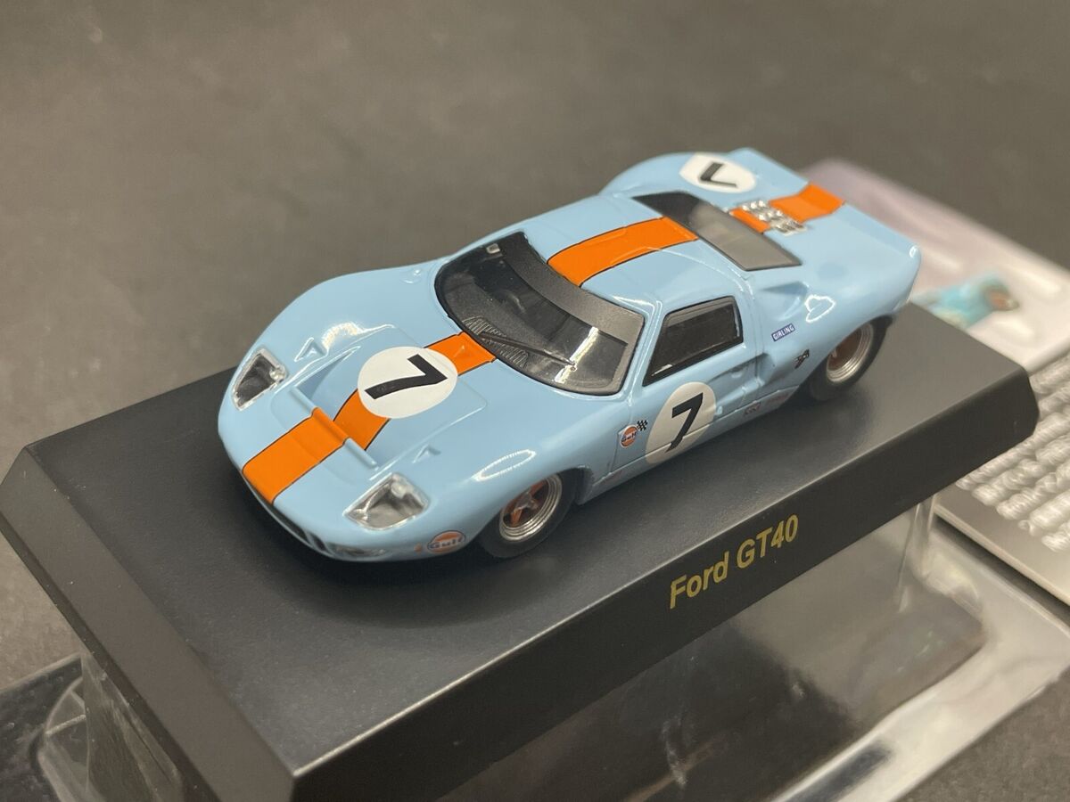 Kyosho 1/64 USA collection2 Gulf Ford GT40 #7 Le Mans Kyosho 1/64 USA collection2 Gulf Ford GT40 #7 Le Mans