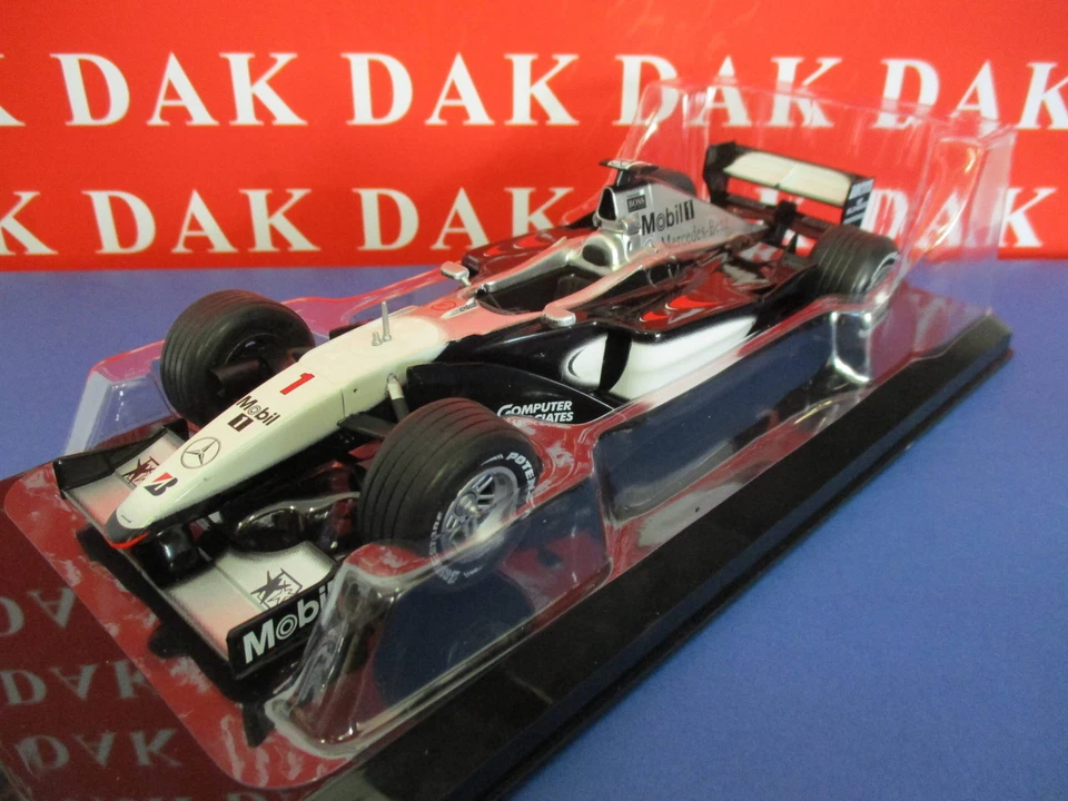 Die cast 1/24 Modellino Auto F1 Mclaren MP4/14 1999 M. Hakkinen - Immagine 2 di 4