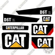 Fits Caterpillar D6T XL Decal Kit Bulldozer Tractor Decals 7 Year Vinyl 