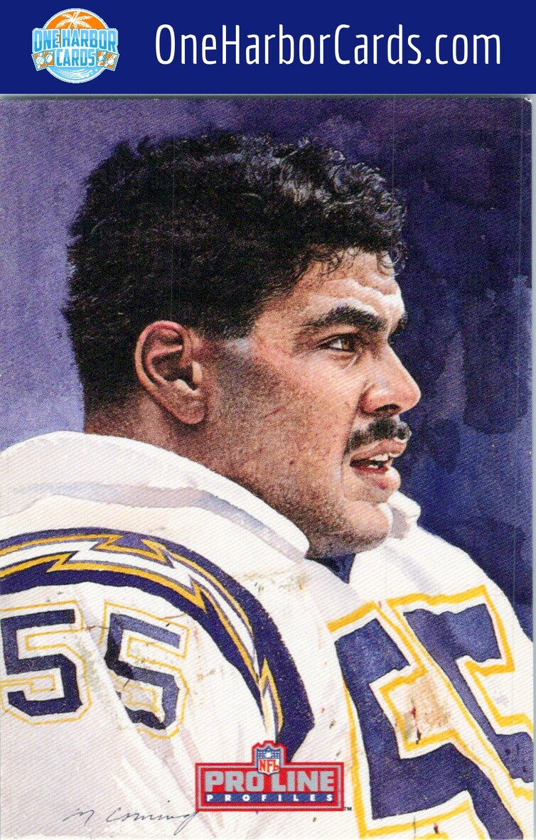 1992 Pro Line Mobil San Diego Chargers #23 Junior Seau