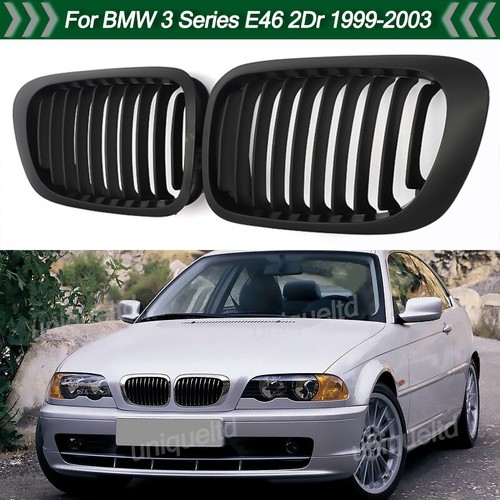 Front Bumper Kidney Grille Grill For BMW E46 325Ci 330Ci 19992003